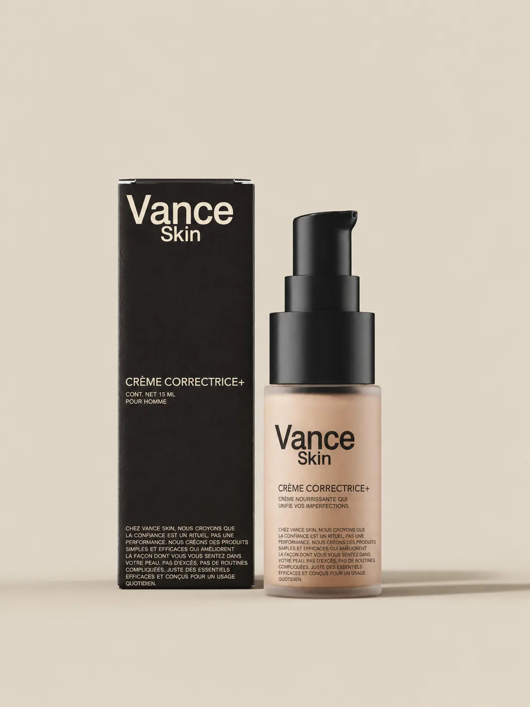 CRÈME CORRECTRICE+ - Vance Skin